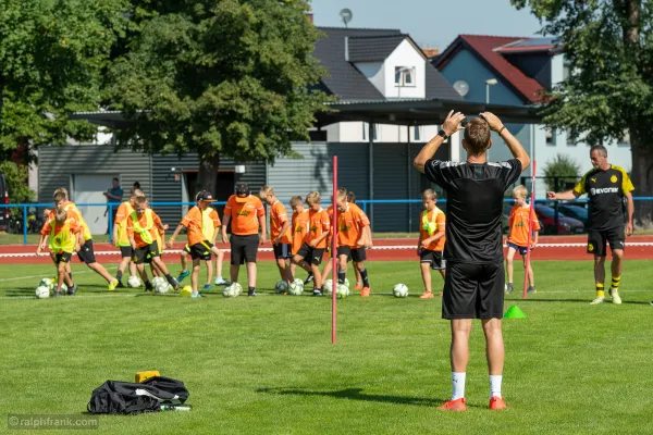 Trainingseinheit mit Jörg Heinrich / BVB