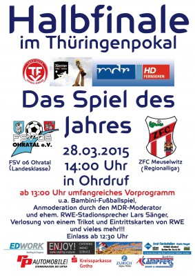 Spiel des Jahres im Goldbergstadion