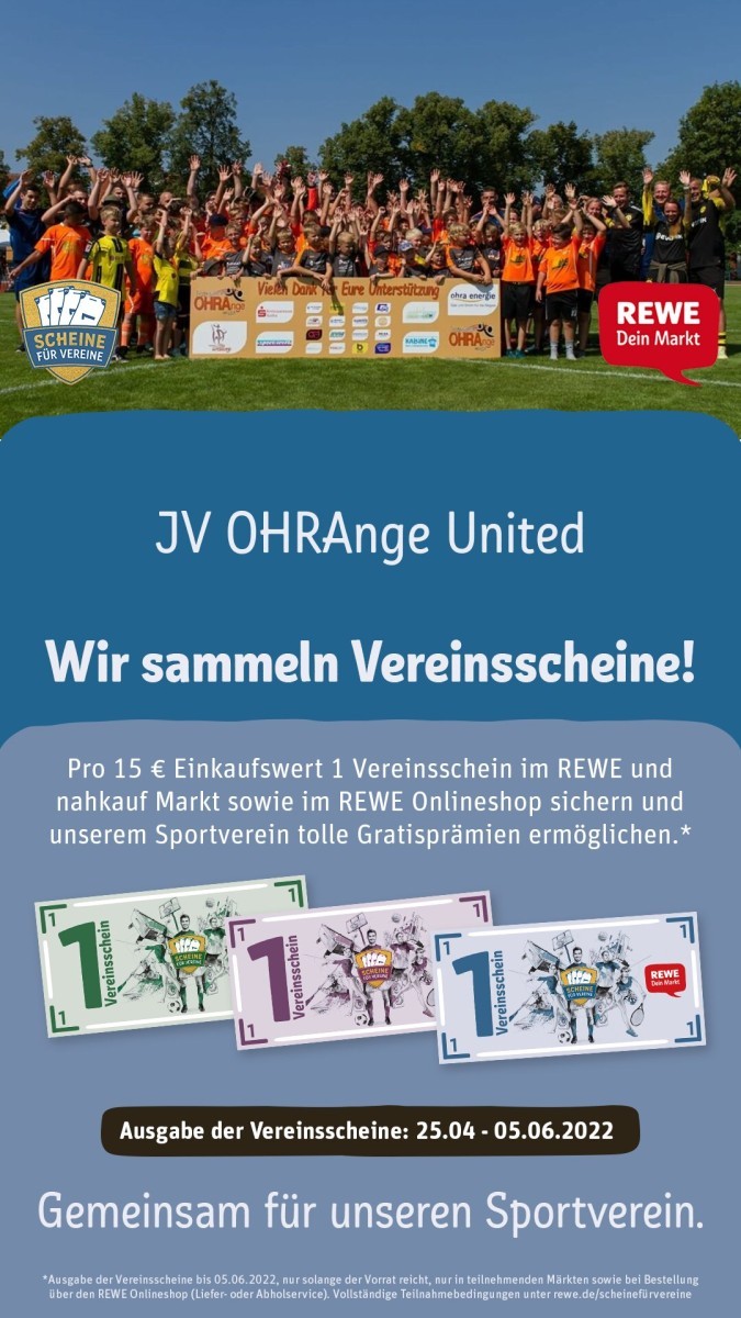"SCHEINE FÜR VEREINE"