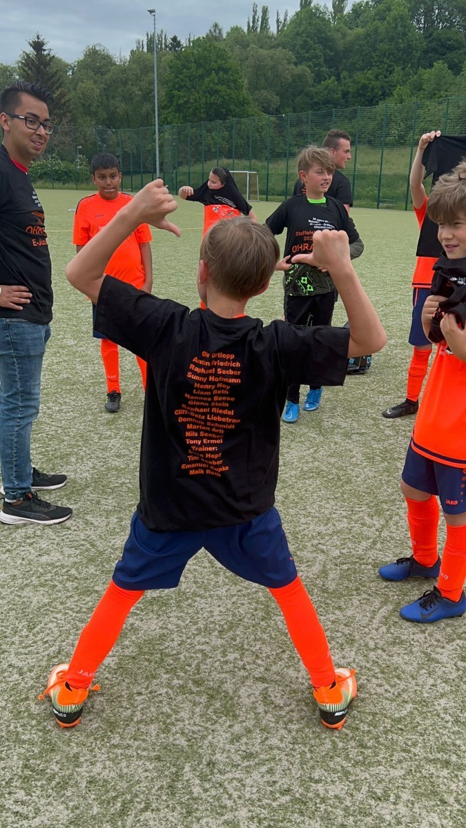 Ein Staffelsieger in unserem Verein