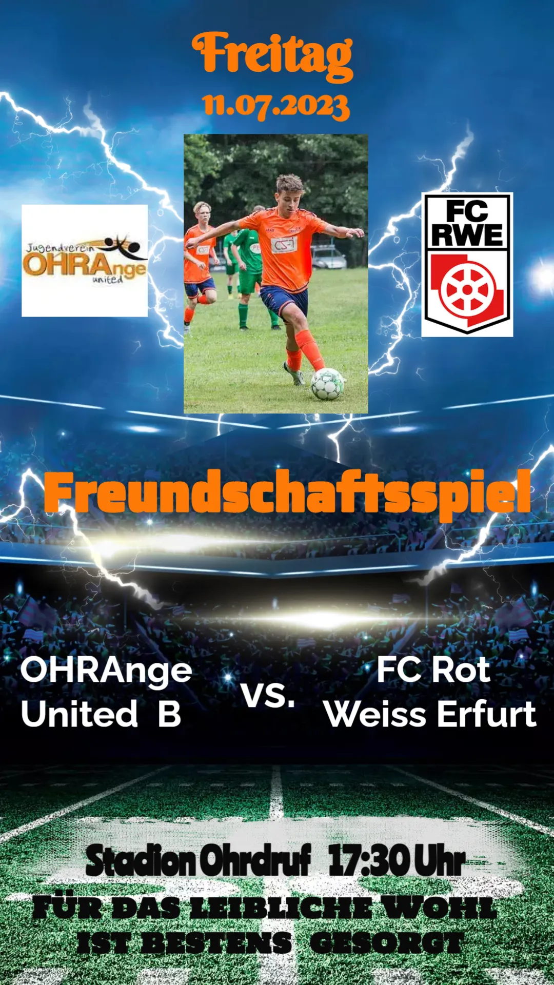 FC RWE Kommt zum Testspiel