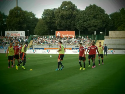 Einlaufkids RWE vs. HSV