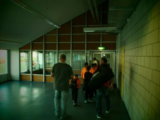 Einlaufkids RWE vs. HSV